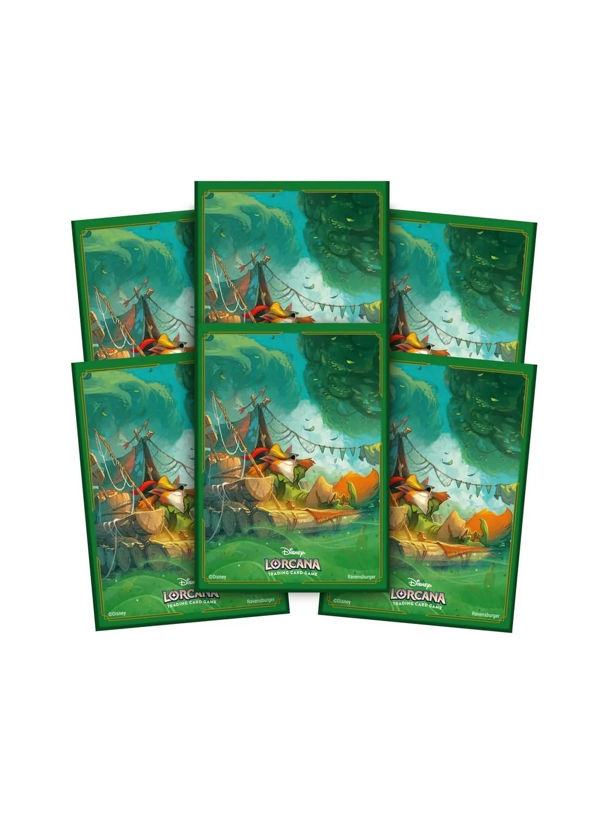 Compra Disney Lorcana TCG Fundas de Cartas Robin Hood (Inglés) de Rave
