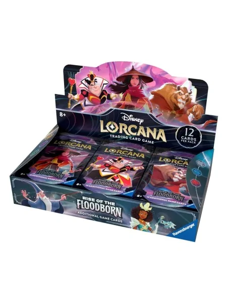 Comprar Disney Lorcana TCG Rise of the Floodborn Sobres Expositor (Ing