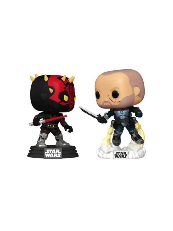 Compra Funko POP! Star Wars: Darth Maul Vs. Pre Vizsla 2 de Funko al m