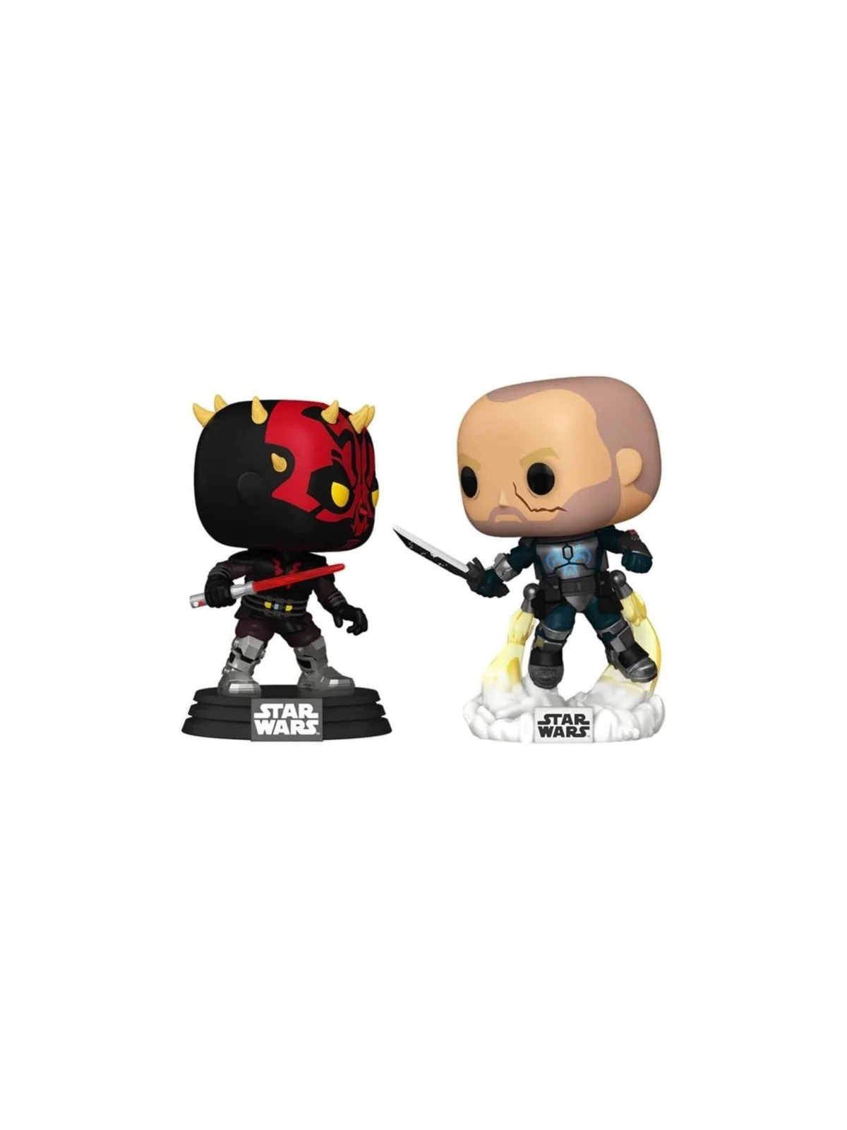 Compra Funko POP! Star Wars: Darth Maul Vs. Pre Vizsla 2 de Funko al m