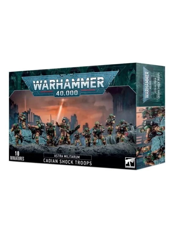 Compra Warhammer 40.000: Tropas de choque de Cadia (47-33) de Games Wo