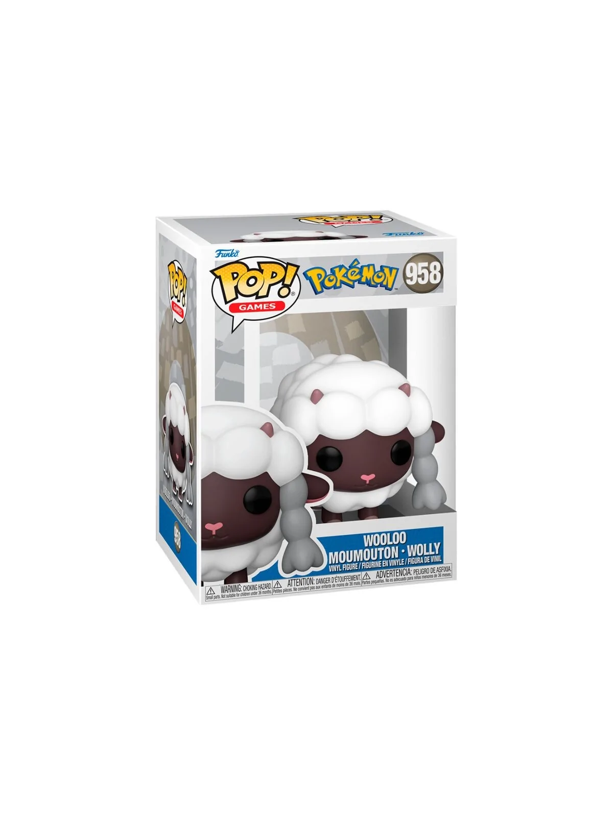 Compra Funko POP! Pokémon: Wooloo (958) de Funko al mejor precio (14,4