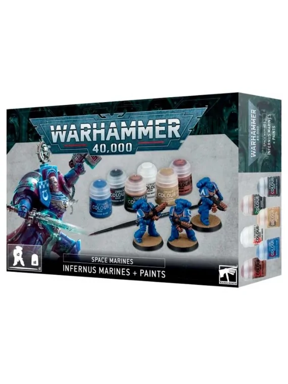 Comprar Warhammer 40.000: Space Marines - Infernus Marines + Paints Se