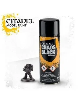 Compra Citadel: Chaos Black Spray (62-02) de Games Workshop al mejor p