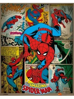 Compra Marvel Comics Spider-Man Retro 40 x 50 cm de Pyramid al mejor p