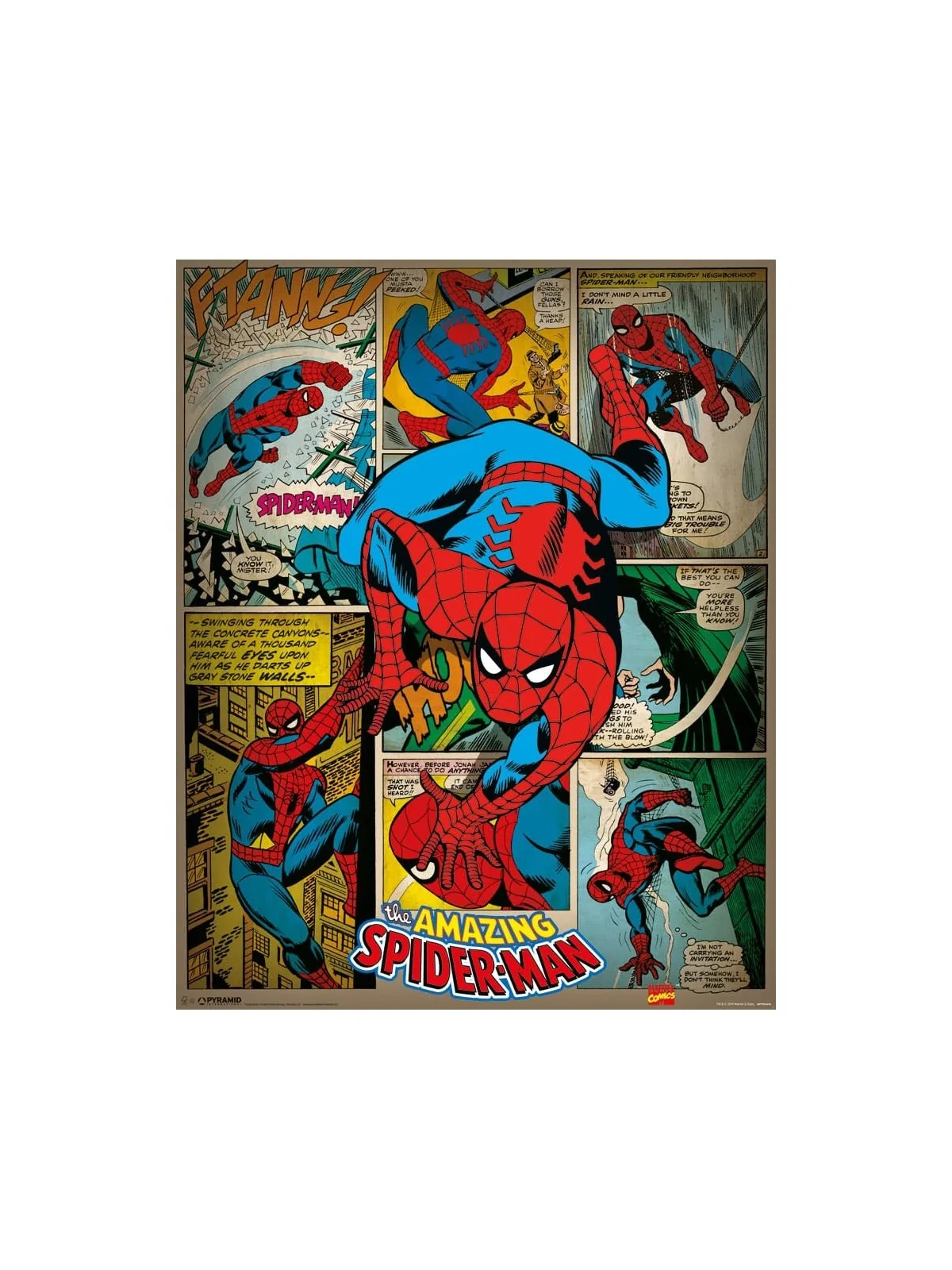 Comprar Marvel Comics Spider-Man Retro 40 x 50 cm barato al mejor prec