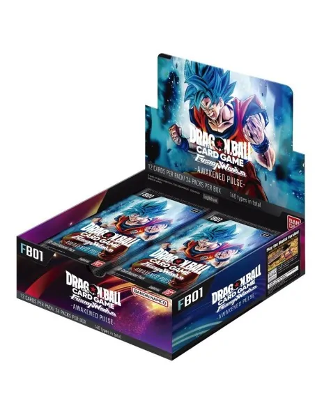 Comprar Dragon Ball Super CG Fusion World: Booster Box FB01 EN [PREVEN