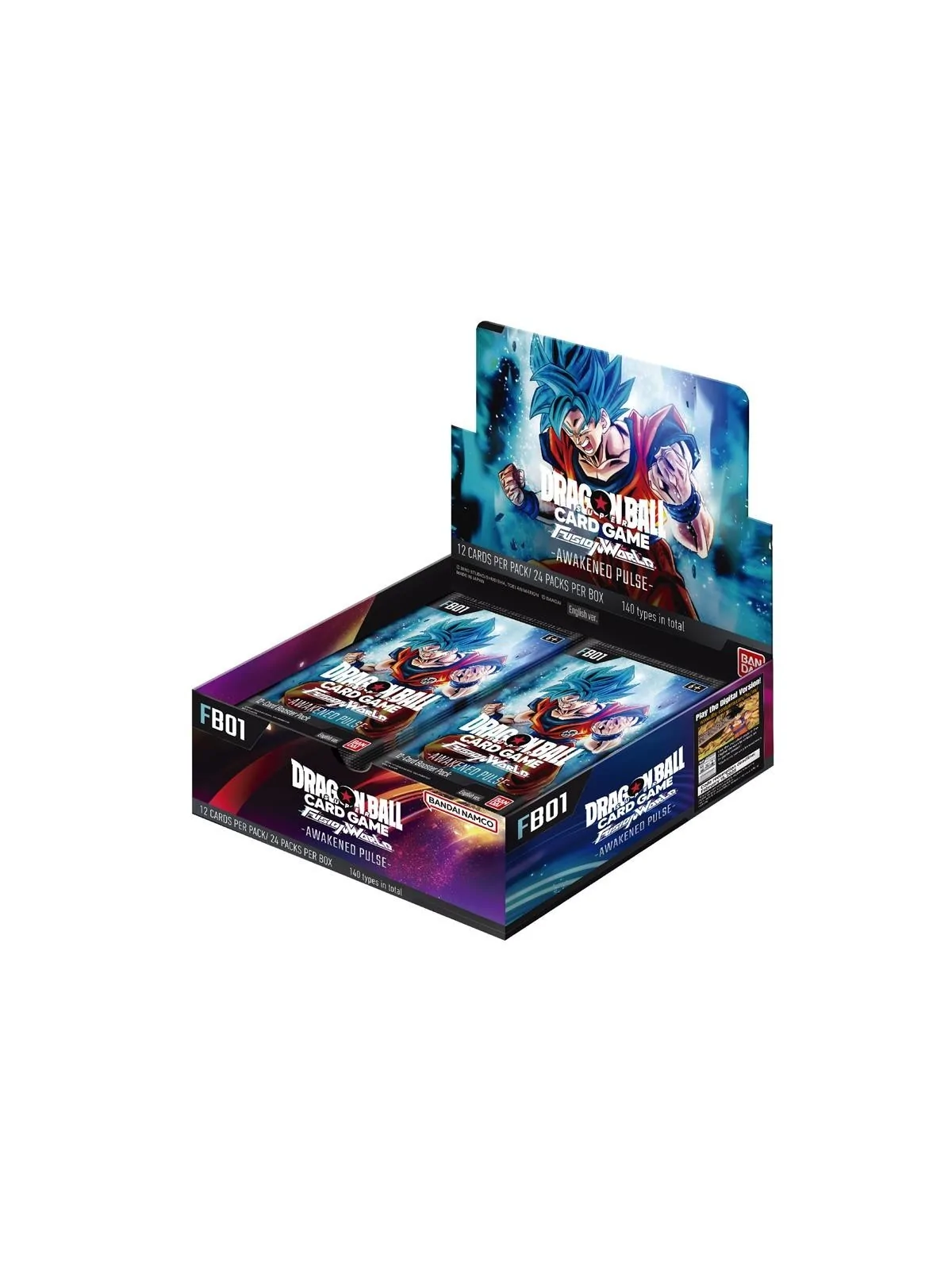 Compra Dragon Ball Super CG Fusion World: Booster Box FB01 EN de Banda