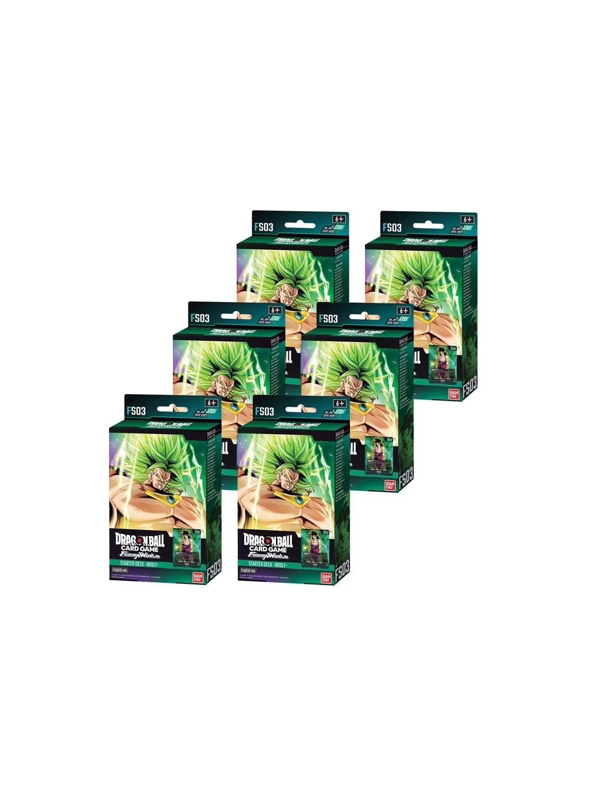Compra Dragon Ball Super CG Fusion World: Starter Deck FS03 EN de Band