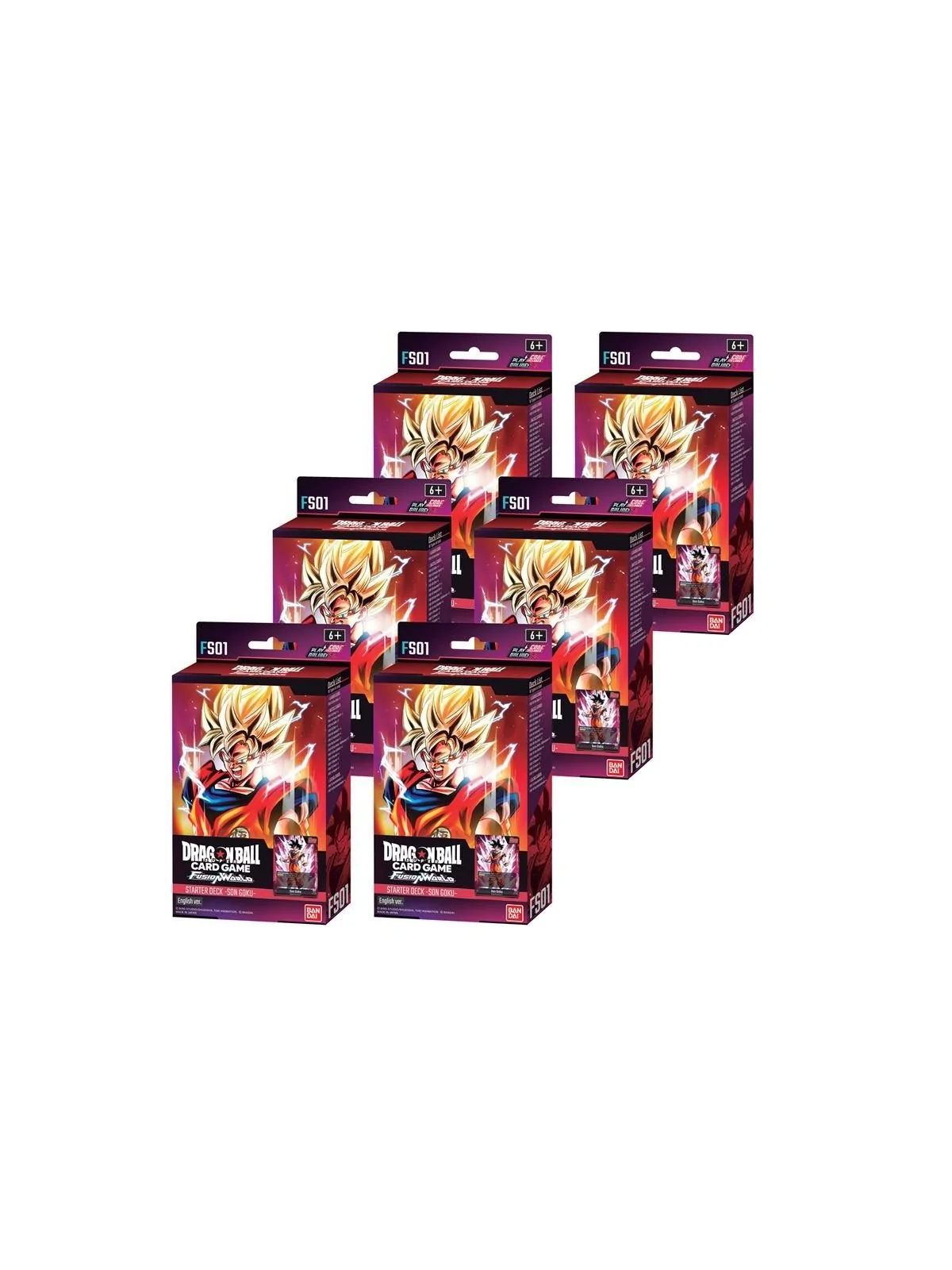 Compra Dragon Ball Super CG Fusion World: Starter Deck FS01 EN de Band