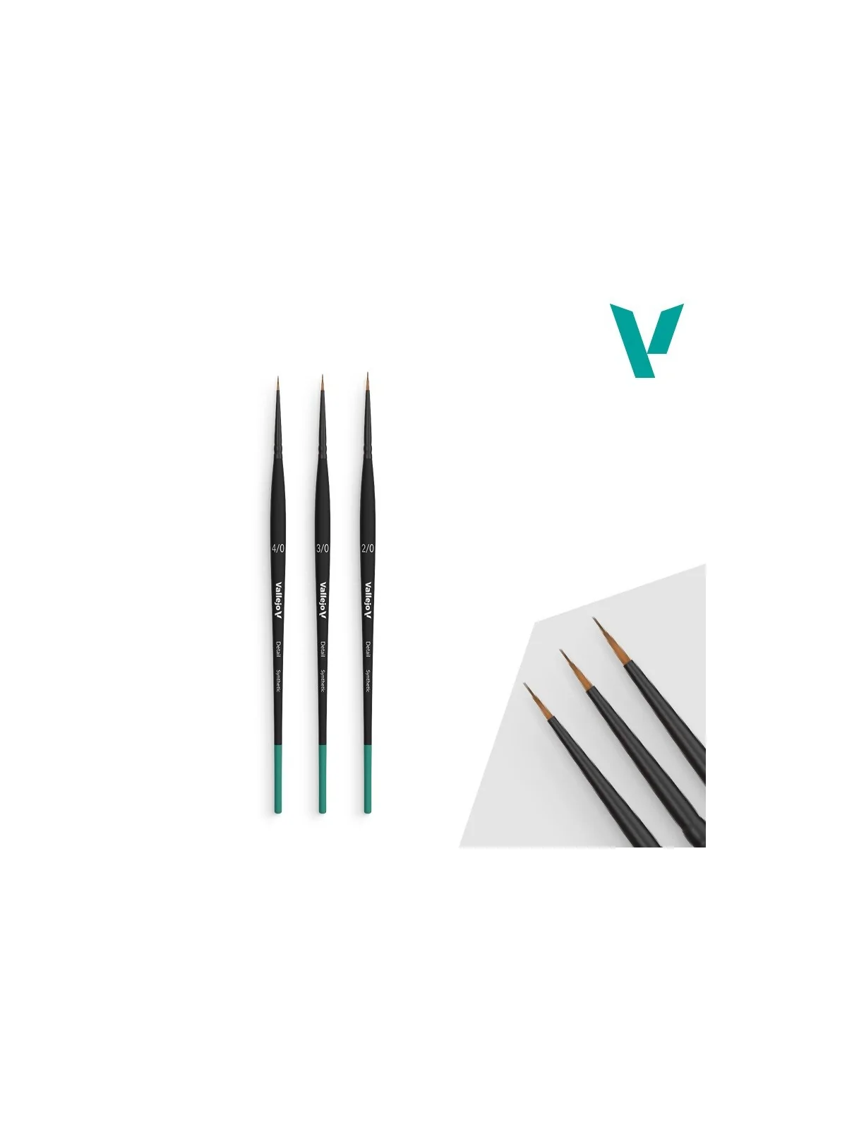 Compra Vallejo Definition Set: Detail Series - Pelo Sintetico Size 4/0