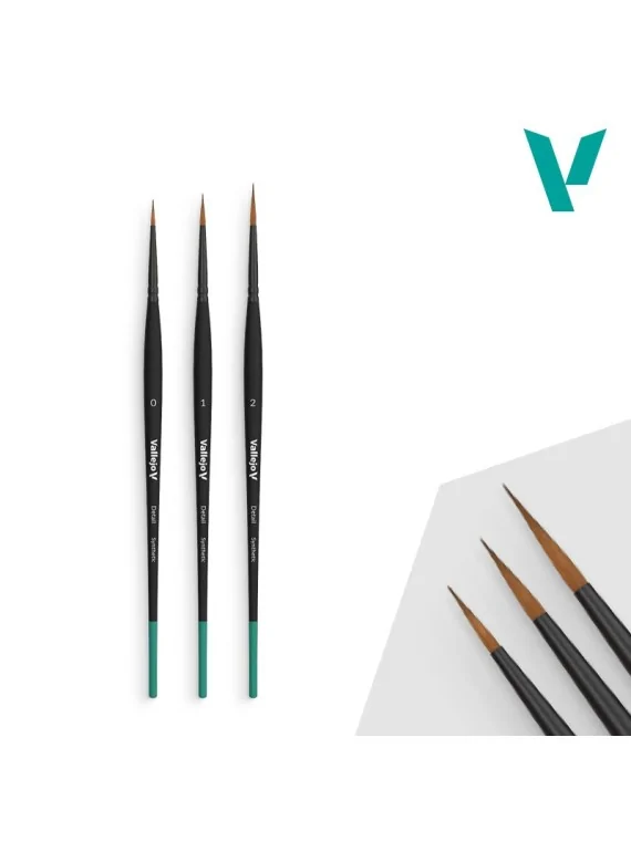 Comprar Vallejo Design Set: Detail Series - Pelo Sintetico (Size 0-1-2
