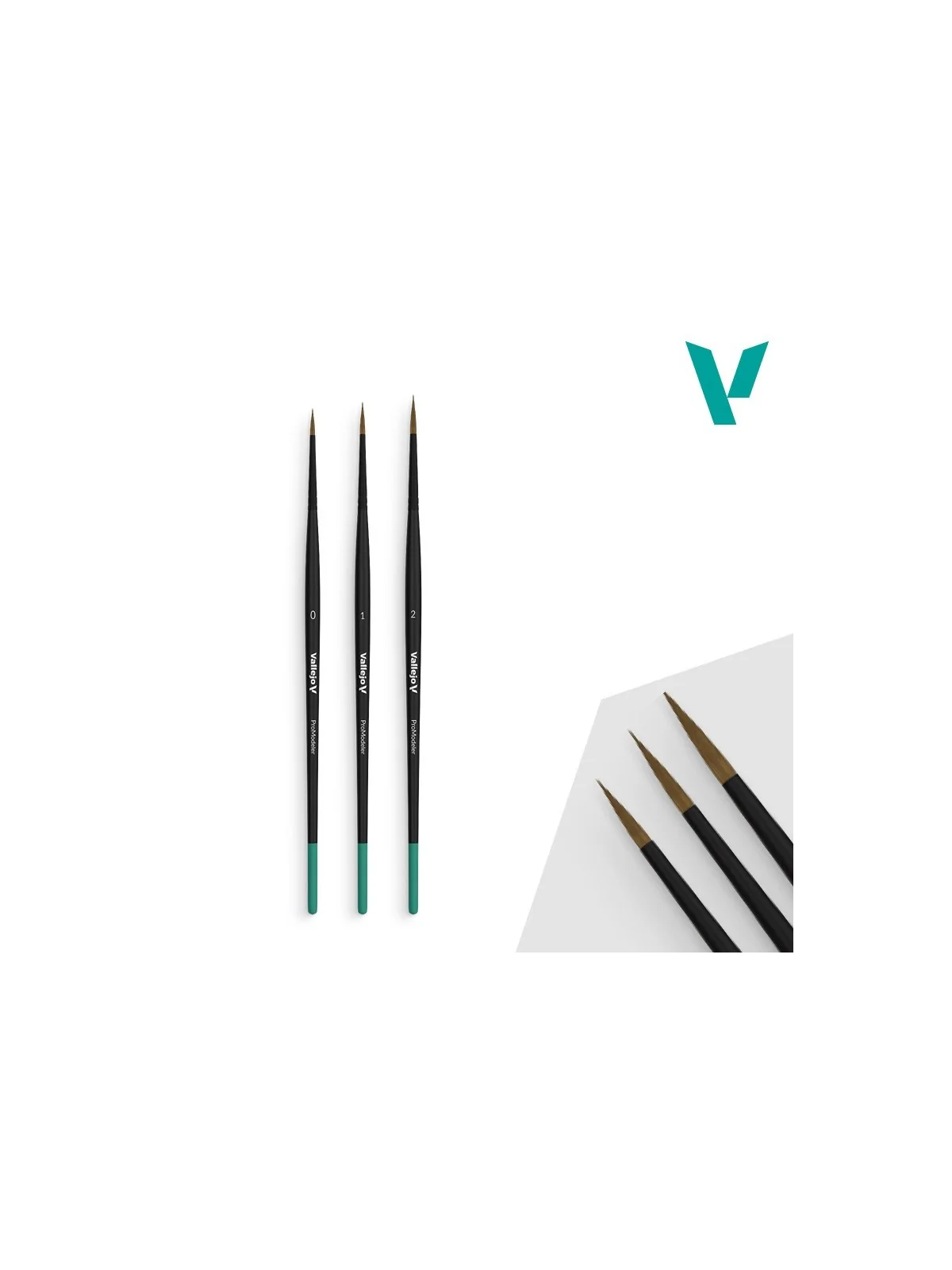 Compra Vallejo Design Set: Pro Modeler Series - Pelo Natural Size 0-1-