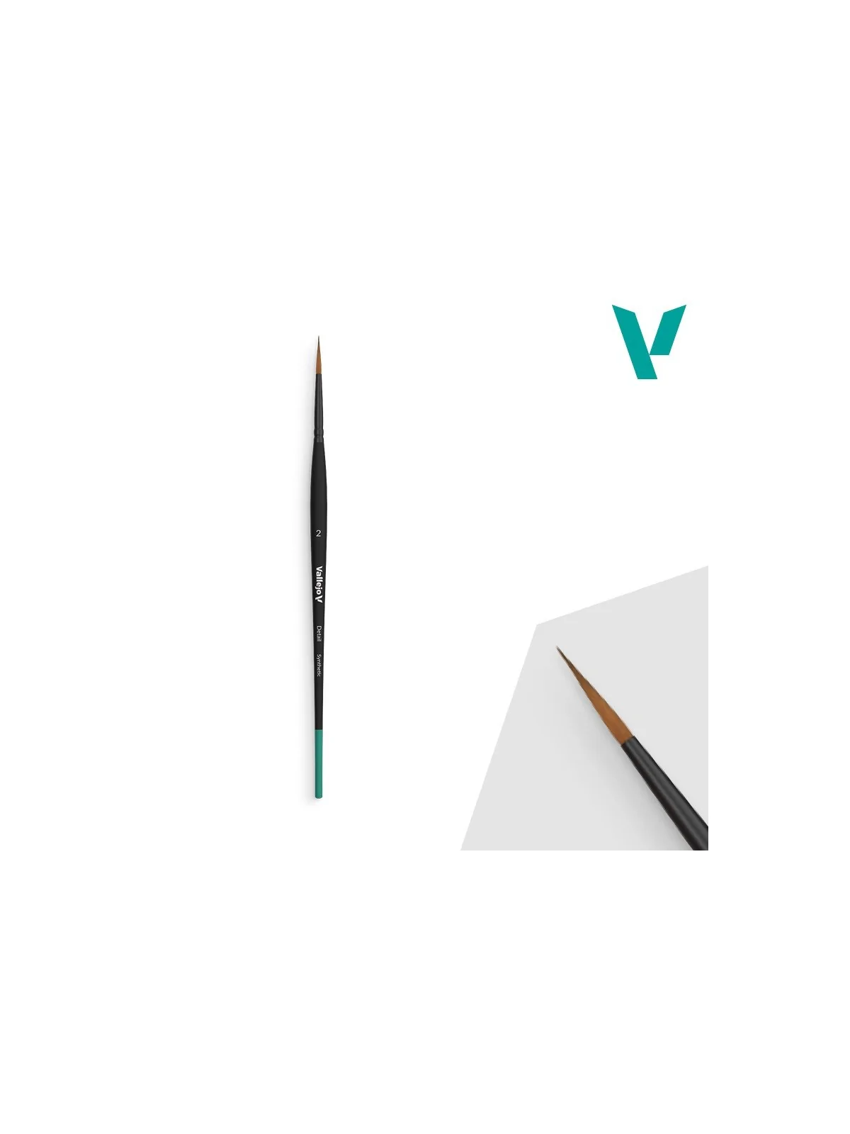 Compra Vallejo Detail - Pelo Sintético Size 2 (B02002) de Vallejo al m