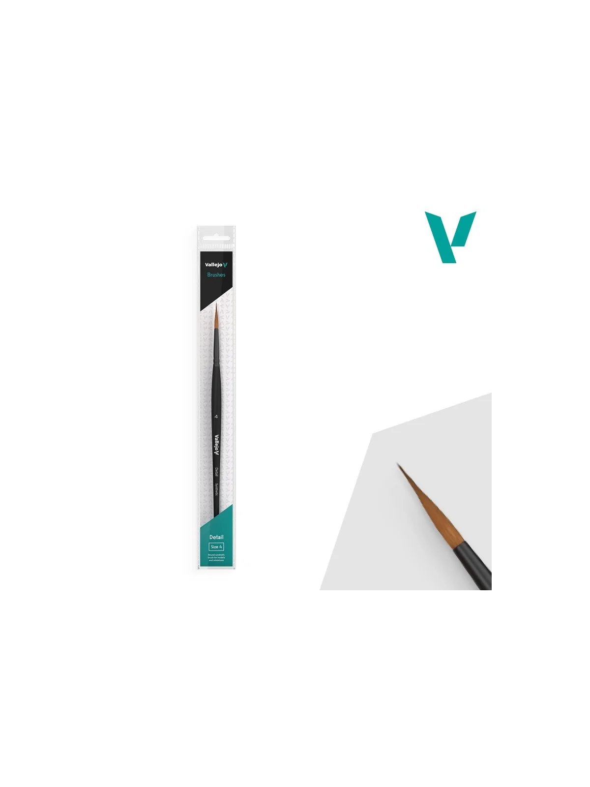 Compra Vallejo Detail - Pelo Sintético Size 4 (B02004) de Vallejo al m