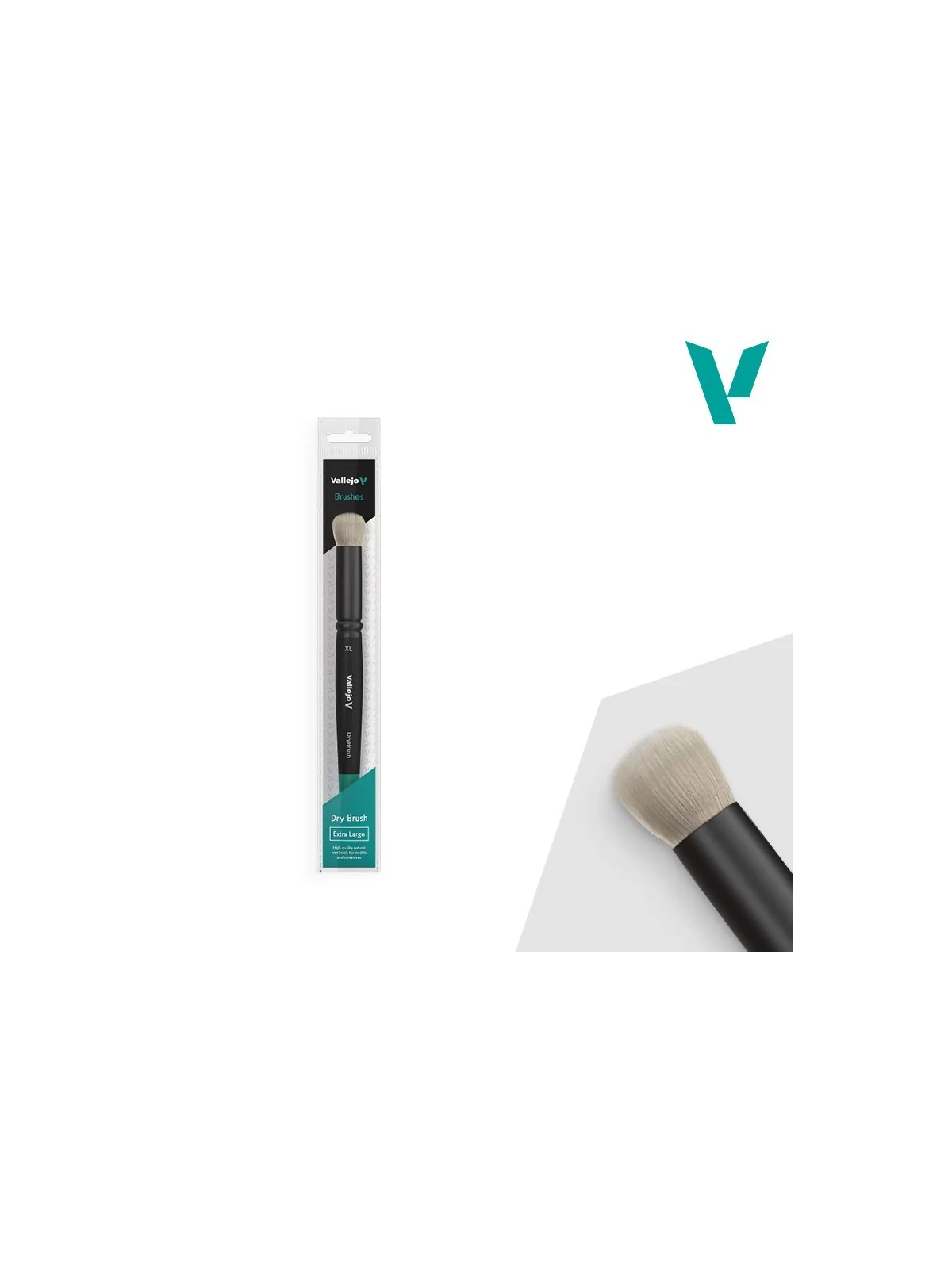 Comprar Vallejo Dry Brush - Pelo Natural (Extra Large) barato al mejor