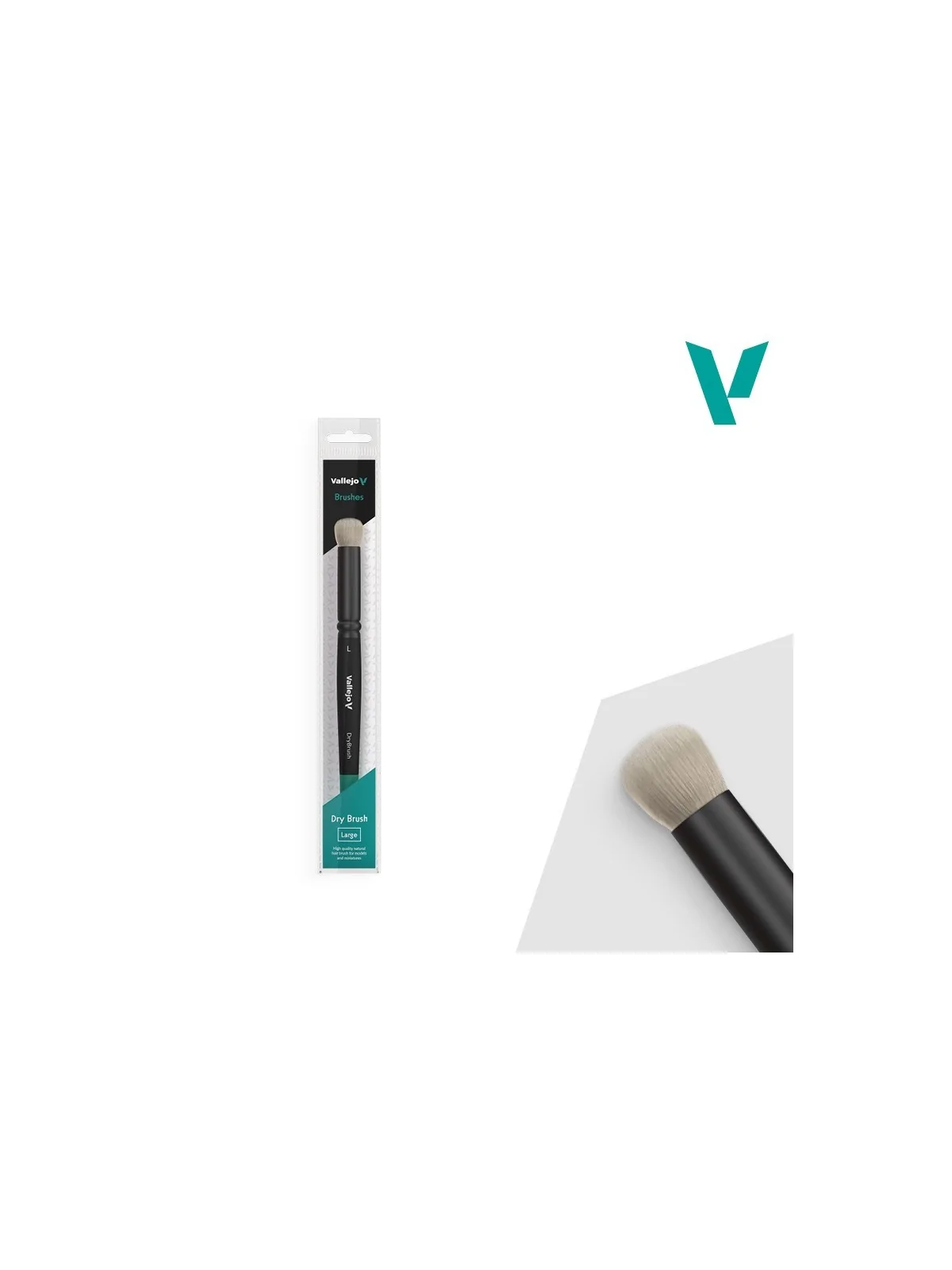 Compra Vallejo Dry Brush - Pelo Natural Large (B07003) de Vallejo al m