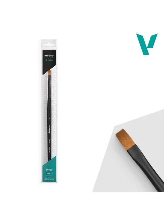 Compra Vallejo Effects: Pelo Sintetico - Plano Size 4 (B04004) de Vall