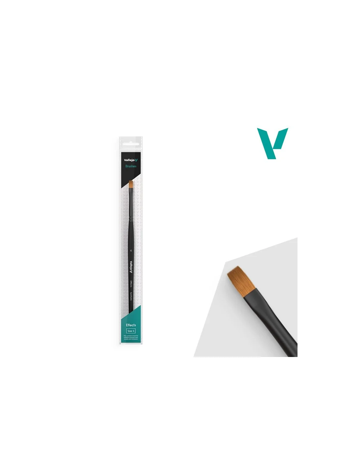 Compra Vallejo Effects: Pelo Sintetico - Plano Size 4 (B04004) de Vall