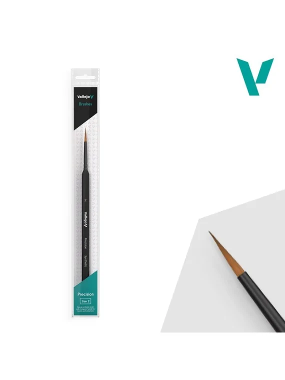 Compra Vallejo Precision: Pelo Sintético - Mango Triangular Size 2 (B0
