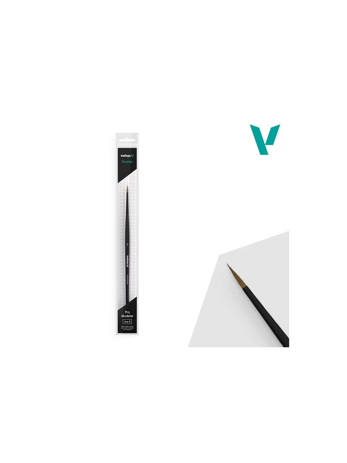 Compra Vallejo Pro Modeler - Pelo Natural Size 0 (B01000) de Vallejo a
