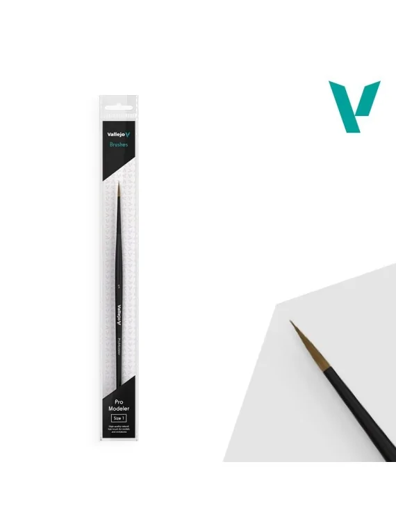 Compra Vallejo Pro Modeler - Pelo Natural Size 1 (B01001) de Vallejo a