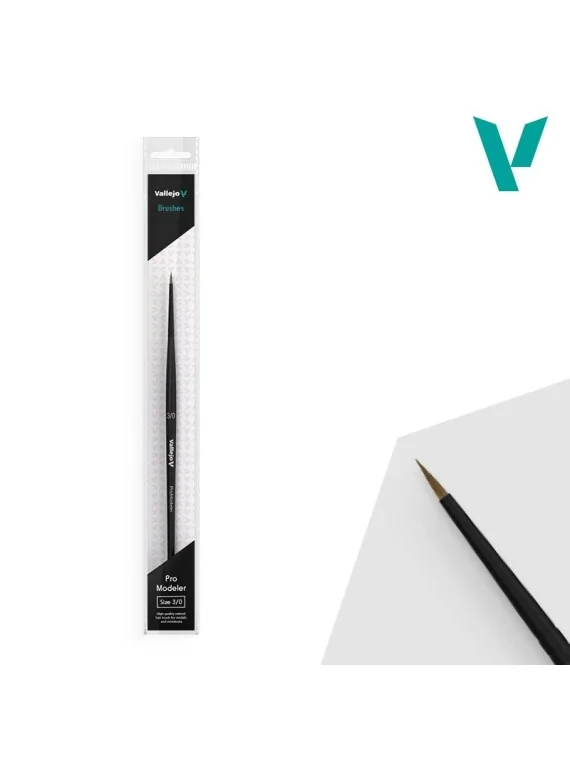 Compra Vallejo Pro Modeler - Pelo Natural Size 3/0 (B01030) de Vallejo