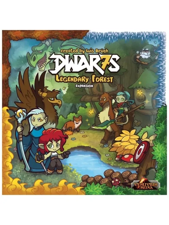 Comprar Dwar7s Bosque Legendario Expansion (inglés) barato al mejor pr