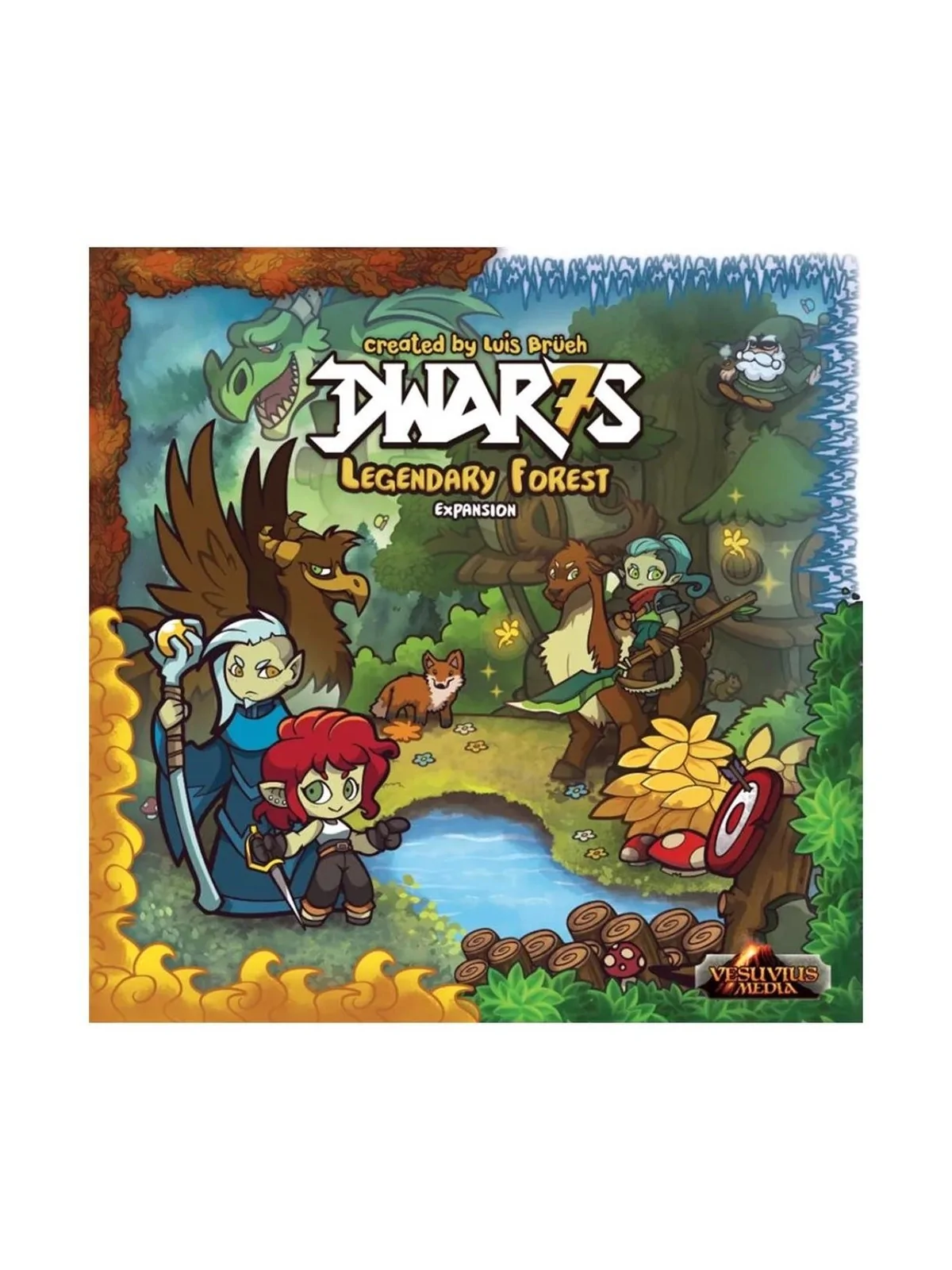 Comprar Dwar7s Bosque Legendario Expansion (inglés) barato al mejor pr