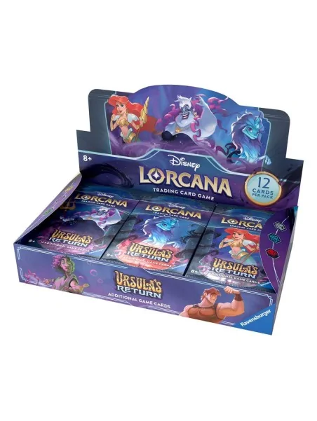 Comprar Disney Lorcana TCG  Ursula's Return Sobres Expositor (Inglés) 
