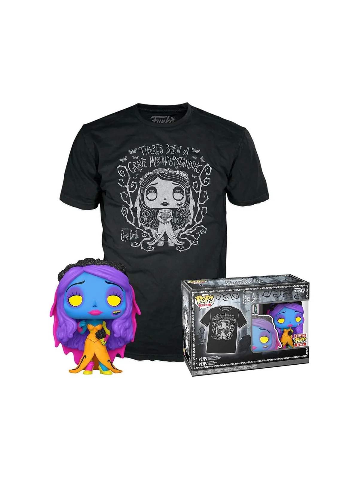 Comprar POP & Tee! Set de Funko y Camiseta Emily barato al mejor preci