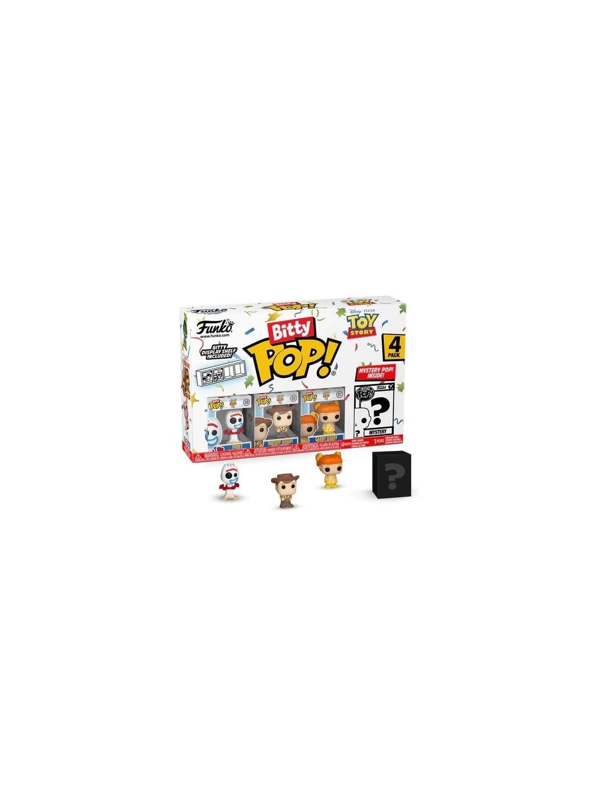 Compra Bitty POP! Toy Story Pack de 4 Figuras Forky de Funko al mejor 