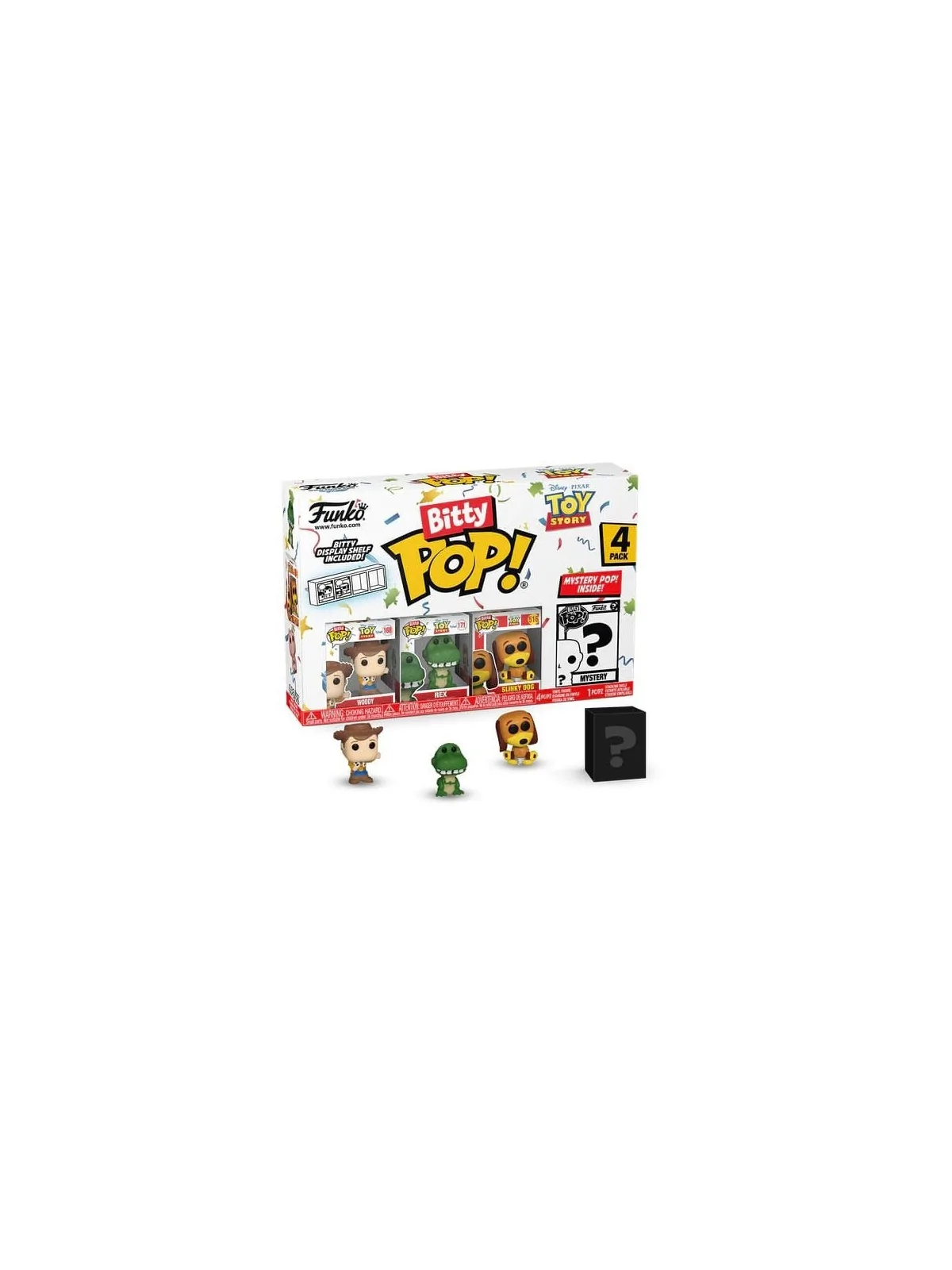 Comprar Bitty POP! Toy Story Pack de 4 Figuras Woody barato al mejor p