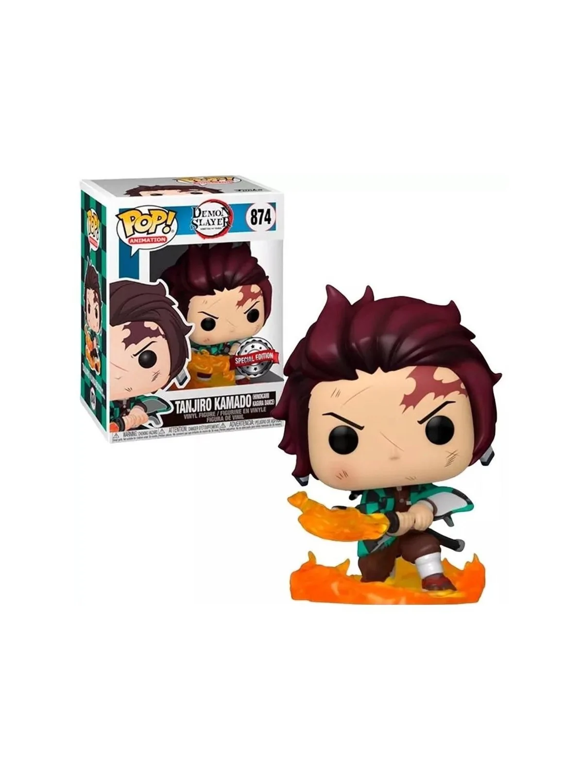 Comprar Funko POP! Demon Slayer: Tanjiro Kamado (874) barato al mejor 