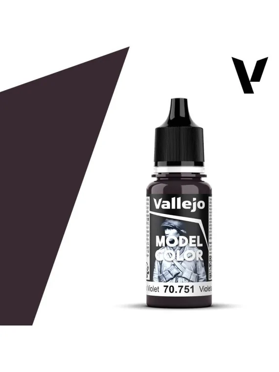 Comprar Violeta Negro Model Color Vallejo 18 ml (70751) barato al mejo