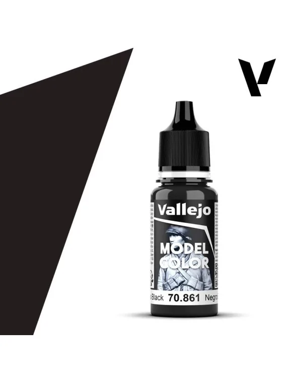 Compra Negro Brillante Model Color Vallejo 18 ml (70861) de Vallejo al