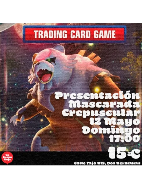 Comprar Presentación Pokemon Mascarada Crepuscular - 12 Mayo barato al