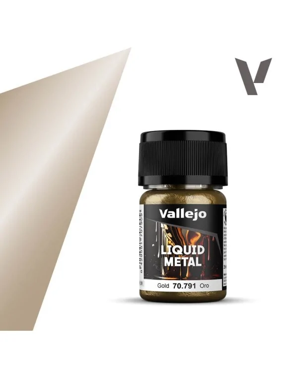 Comprar Oro Liquid Metal Vallejo 18 ml (70791) barato al mejor precio 