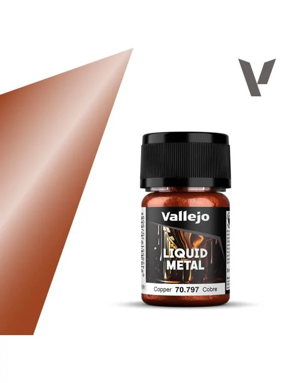 Comprar Cobre Liquid Metal Vallejo 18 ml (70797) barato al mejor preci