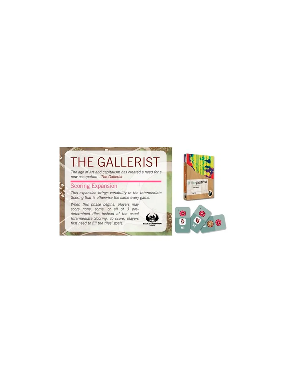 Comprar The Gallerist: Includes Upgrade Pack & Scoring Exp (Inglés) ba