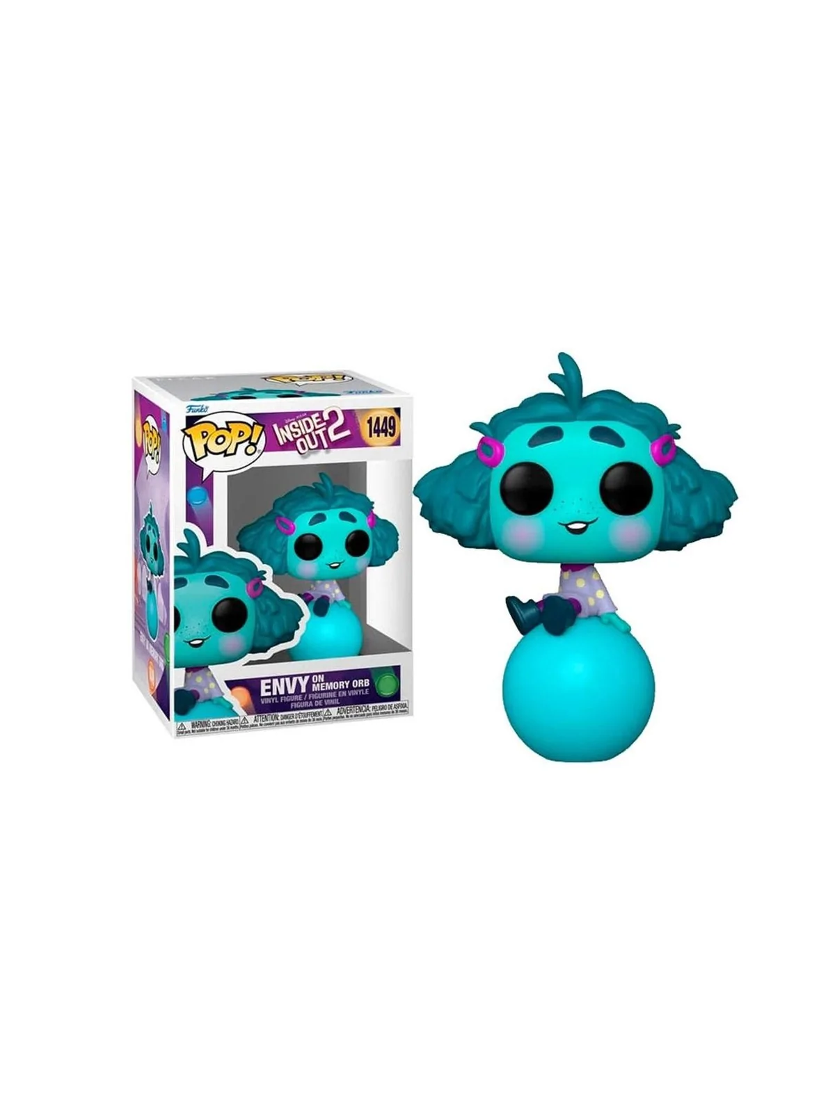 Compra Funko POP! Inside Out 2: Envy on Memory Orb (1449) de Funko al 