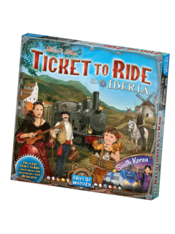 ¡Aventureros al Tren! Iberia y Corea del Sur de Days of Wonder en Juegos de Tablero | La Cueva Roja