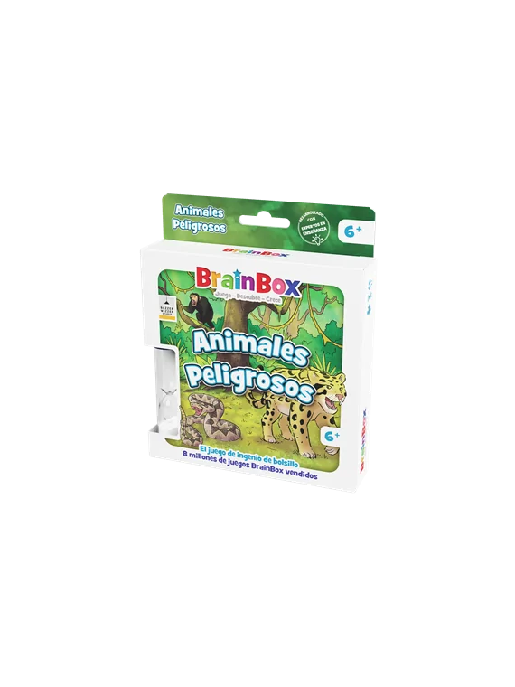 Compra BrainBox Pocket Animales Peligrosos de Beezerwizzer Studio al m