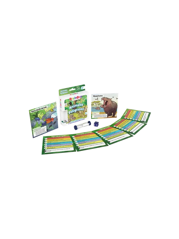 Compra BrainBox Pocket Animales Peligrosos de Beezerwizzer Studio al m