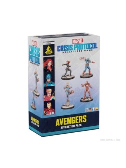 Marvel Crisis Protocol: Avengers Affiliation Pack de Juegos en Juegos de Tablero | La Cueva Roja