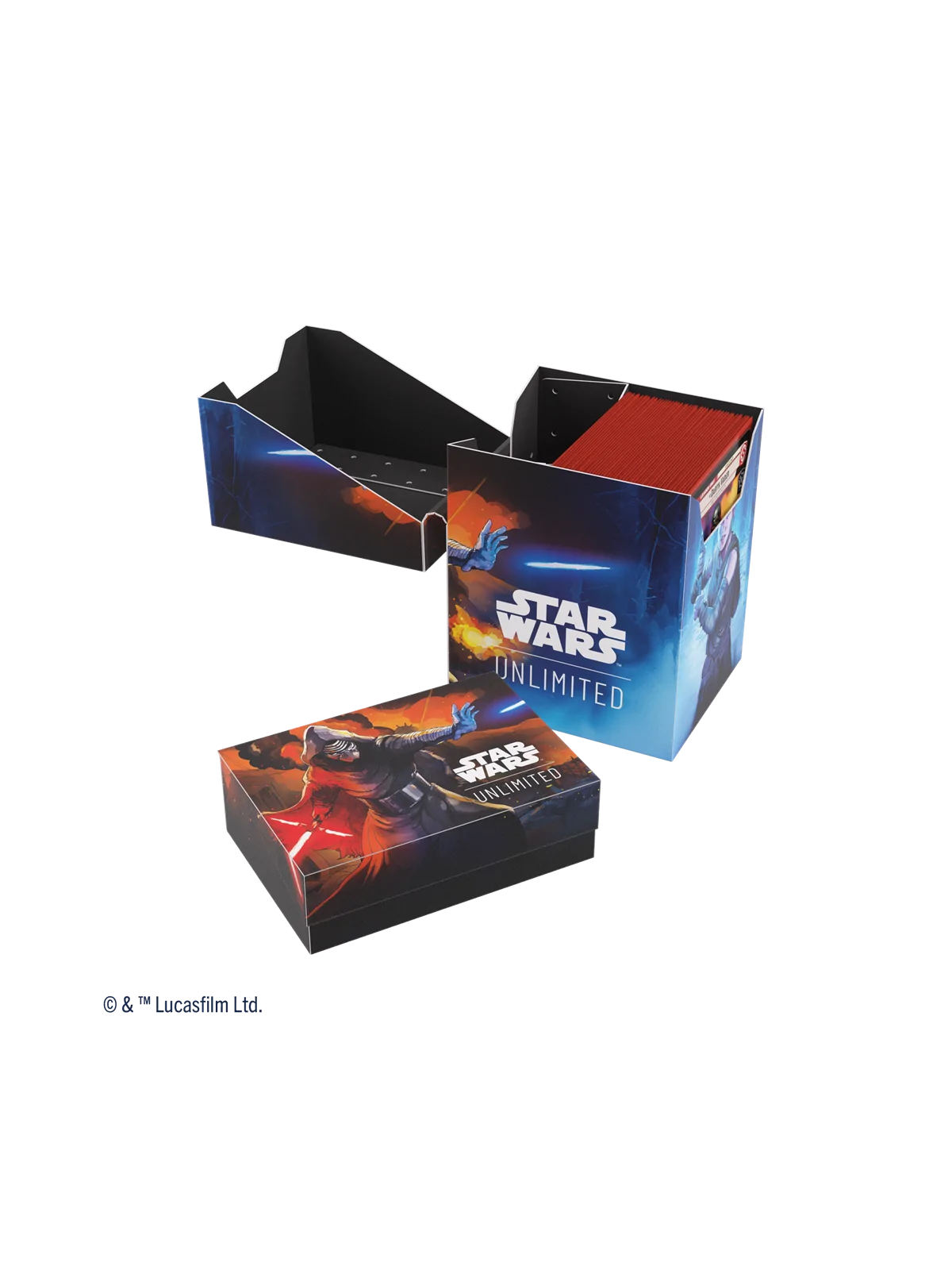 Compra Star Wars Unlimited Soft Crate Rey/Kylo Ren de Gamegenic al mej