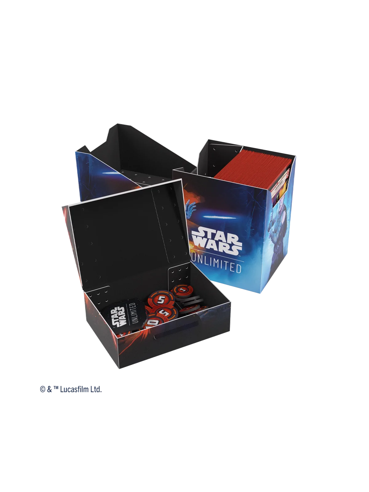 Compra Star Wars Unlimited Soft Crate Rey/Kylo Ren de Gamegenic al mej