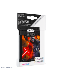 Star Wars Unlimited Art Sleeves Kylo Ren de Gamegenic en Juegos de Tablero | La Cueva Roja