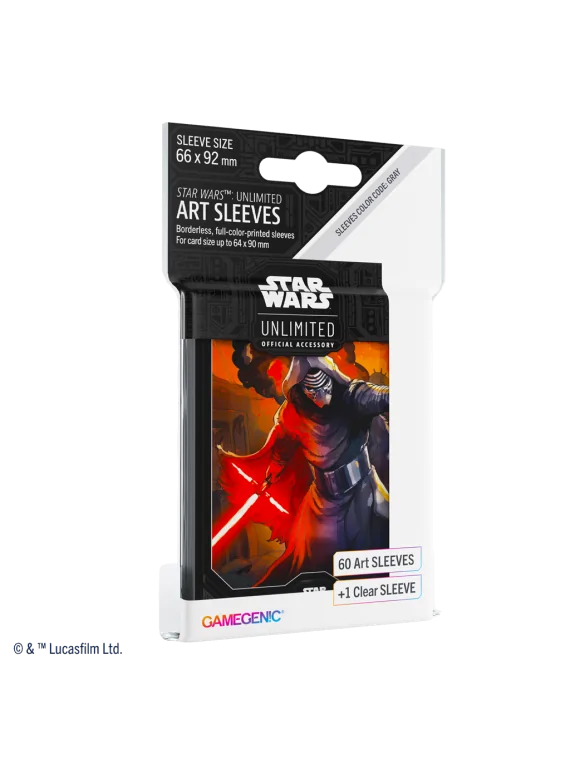 Compra Star Wars Unlimited Art Sleeves Kylo Ren de Gamegenic al mejor 