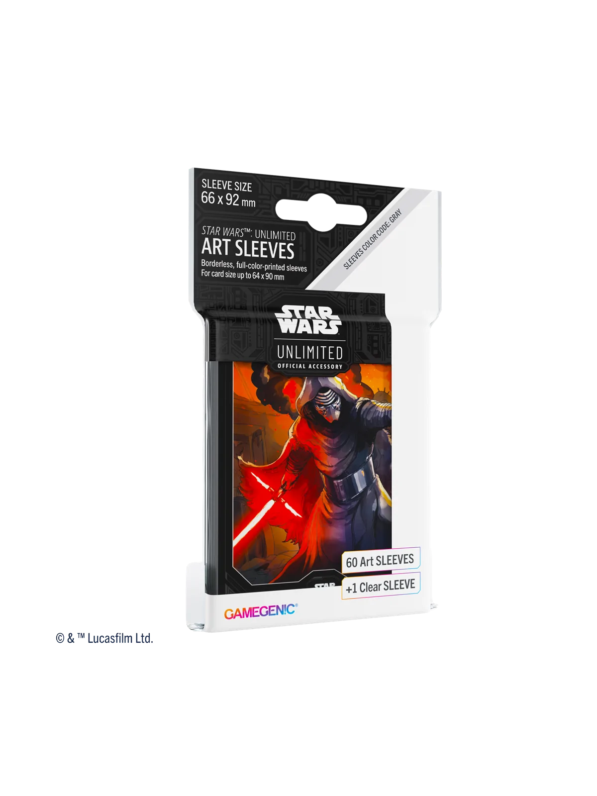 Compra Star Wars Unlimited Art Sleeves Kylo Ren de Gamegenic al mejor 